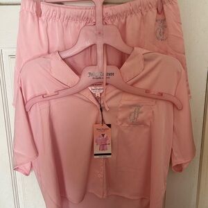 Juicy Couture Pink Pajama Set